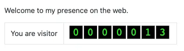 Counter example