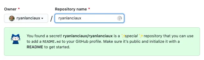 Create GitHub profile